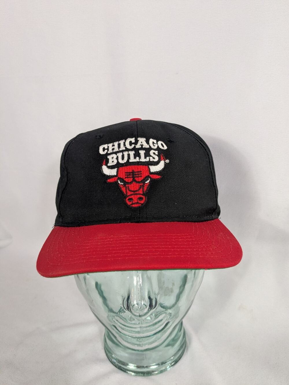 Vintage Chicago Bulls AJD Hat Cap Men's Adjustable Red Snap Back